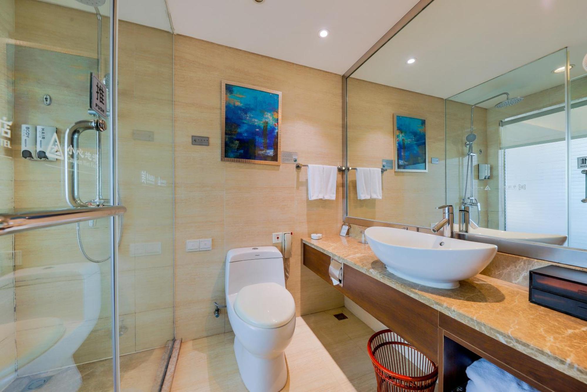 Zhengzhou Yuehai Hotel Bagian luar foto